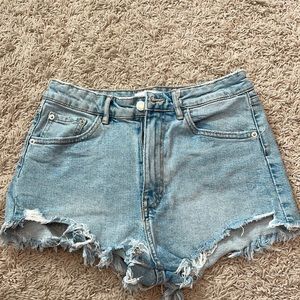 Zara cut off Jean shorts